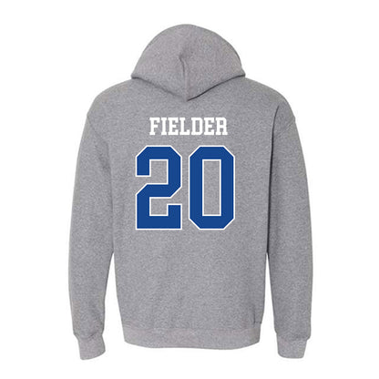 Boise State - NCAA Men's Basketball : Drew Fielder - Classic Fashion Shersey Hooded Sweatshirt-1