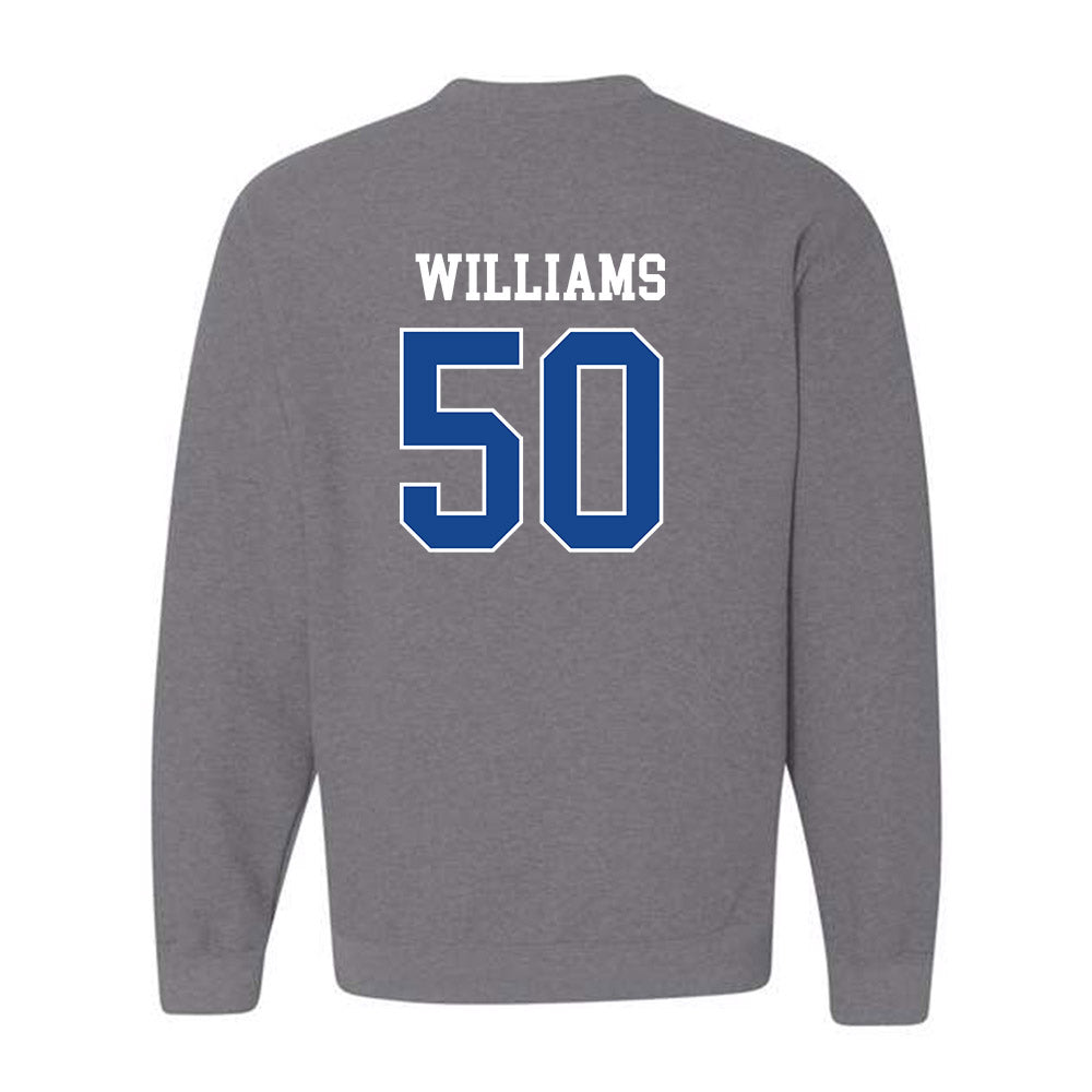 Boise State - NCAA Football : Jaden Williams - Classic Fashion Shersey Crewneck Sweatshirt-1