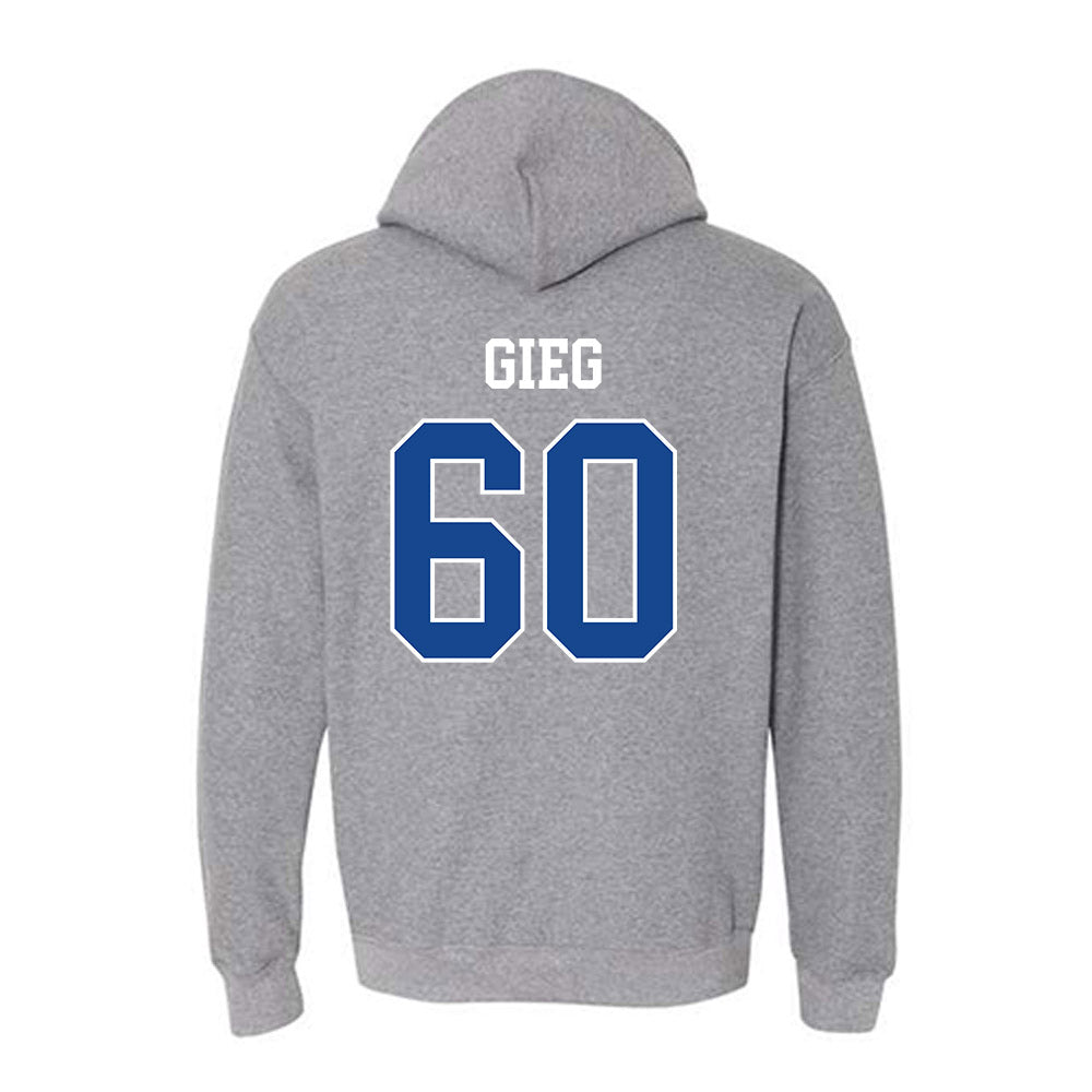 Boise State - NCAA Football : Spencer Gieg - Classic Fashion Shersey Hooded Sweatshirt