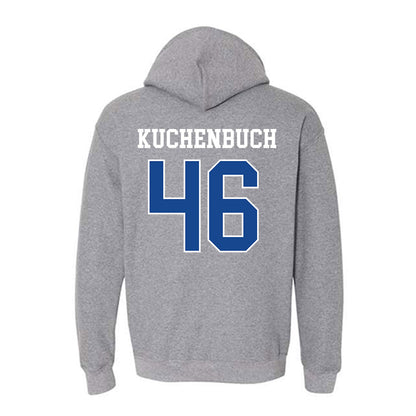 Boise State - NCAA Football : Carter Kuchenbuch - Classic Fashion Shersey Hooded Sweatshirt-1