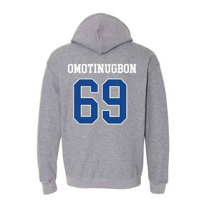 Boise State - NCAA Football : Eyitayo Omotinugbon - Classic Fashion Shersey Hooded Sweatshirt