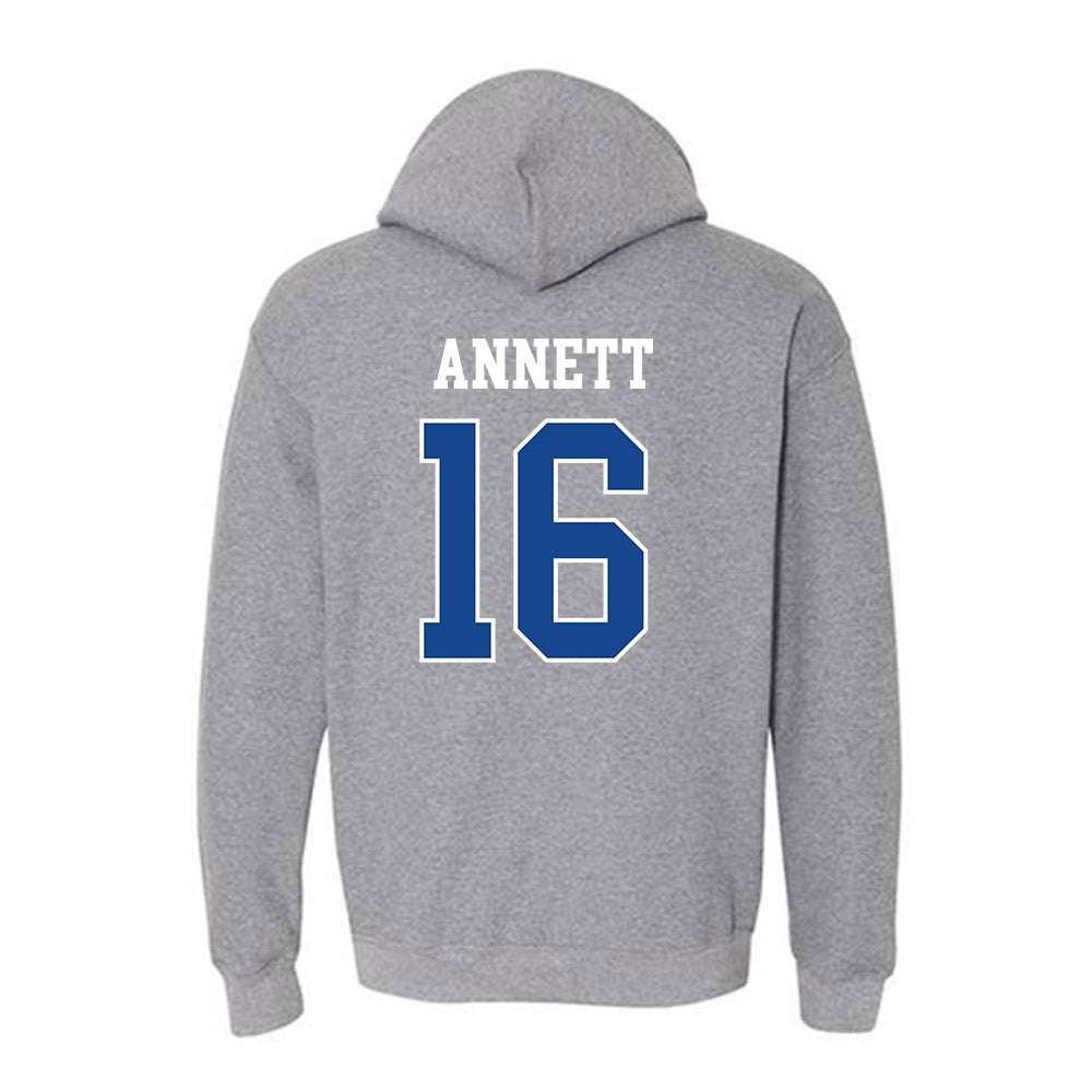 Boise State - NCAA Football : Kaleb Annett - Classic Fashion Shersey Hooded Sweatshirt