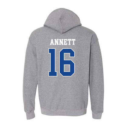 Boise State - NCAA Football : Kaleb Annett - Classic Fashion Shersey Hooded Sweatshirt