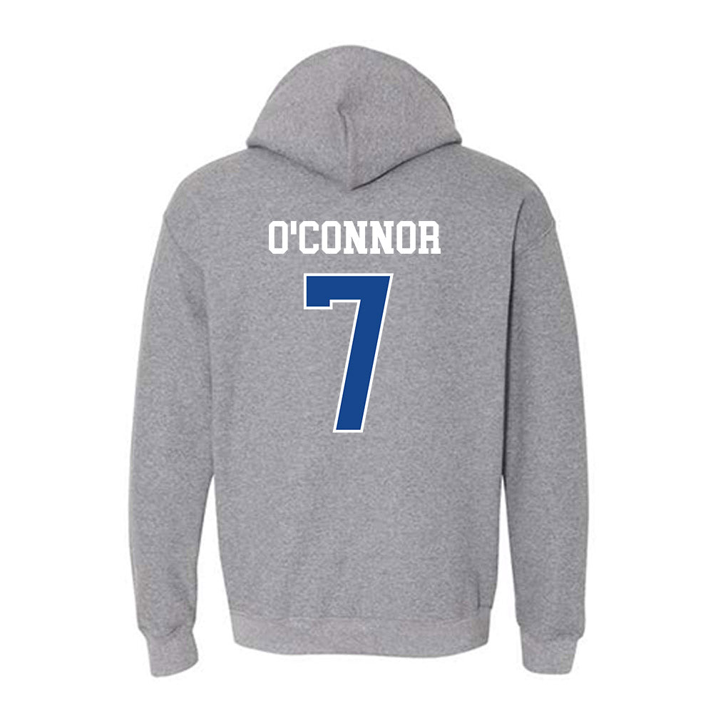 Boise State - NCAA Women's Volleyball : Bridey O'Connor - Classic Fashion Shersey Hooded Sweatshirt-1