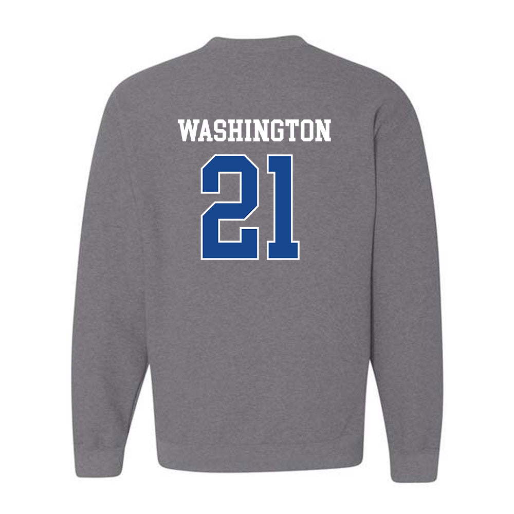 Boise State - NCAA Football : Zion Washington - Classic Fashion Shersey Crewneck Sweatshirt