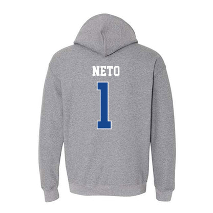Boise State - NCAA Men's Basketball : Aginaldo Neto - Classic Fashion Shersey Hooded Sweatshirt-1