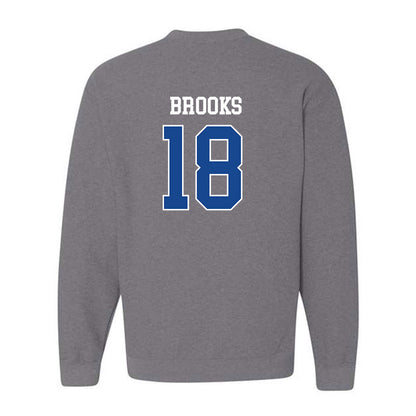 Boise State - NCAA Football : Sam Brooks - Classic Fashion Shersey Crewneck Sweatshirt-1