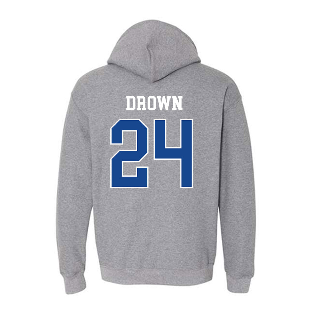 Boise State - NCAA Women's Soccer : Sophie Drown - Classic Fashion Shersey Hooded Sweatshirt
