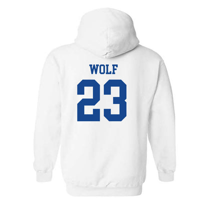 Boise State - NCAA Beach Volleyball : Abbie Wolf - Classic Fashion Shersey Hooded Sweatshirt-1