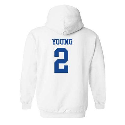 Boise State - NCAA Women's Soccer : Jasmin Young - Classic Fashion Shersey Hooded Sweatshirt-1