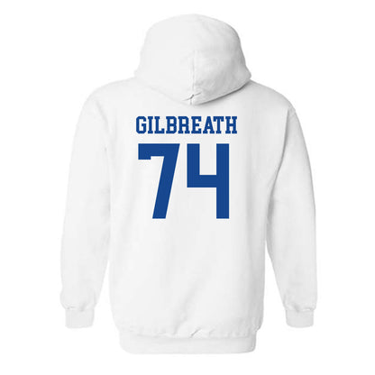 Boise State - NCAA Football : Connor Gilbreath - Classic Fashion Shersey Hooded Sweatshirt-1