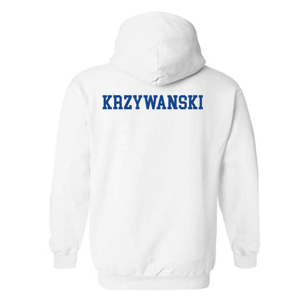 Boise State - NCAA Women's Gymnastics : Julia Krzywanski - Classic Fashion Shersey Hooded Sweatshirt-1