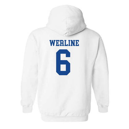 Boise State - NCAA Women's Gymnastics : Mahleea Werline - Classic Fashion Shersey Hooded Sweatshirt-1