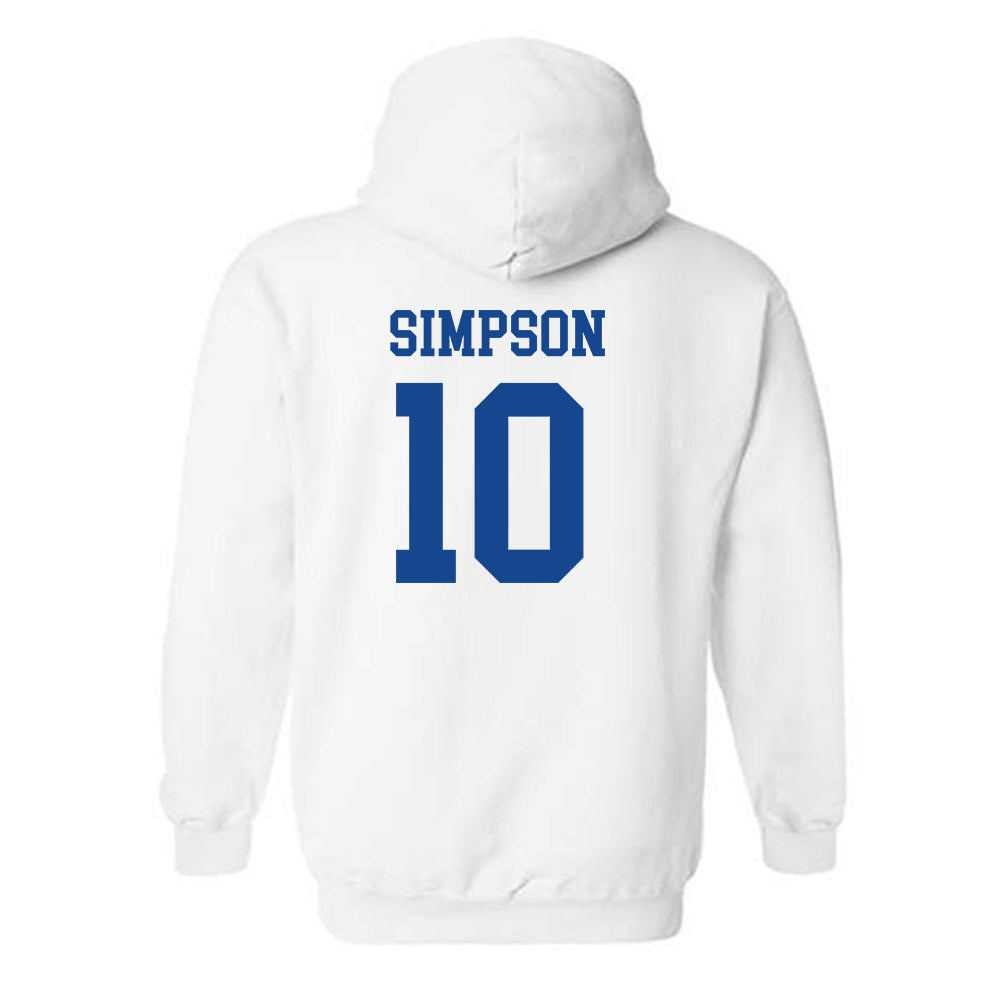 Boise State - NCAA Football : Andrew Simpson - Classic Fashion Shersey Hooded Sweatshirt-1