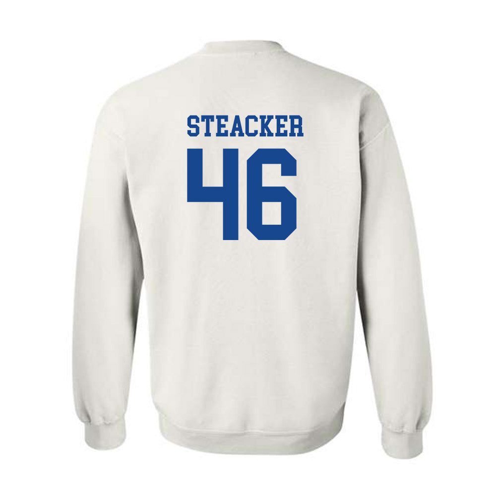 Boise State - NCAA Football : Hunter Steacker - Classic Fashion Shersey Crewneck Sweatshirt-1