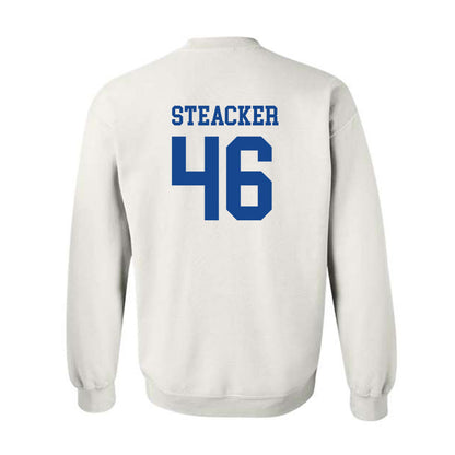 Boise State - NCAA Football : Hunter Steacker - Classic Fashion Shersey Crewneck Sweatshirt-1