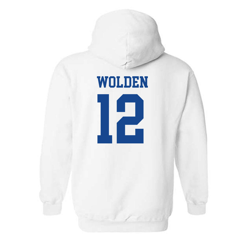 Boise State - NCAA Beach Volleyball : Addi Wolden - Classic Fashion Shersey Hooded Sweatshirt-1
