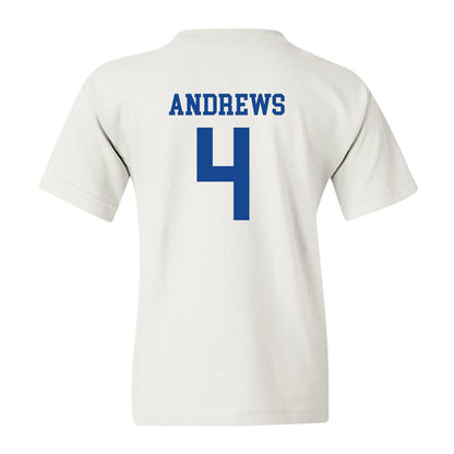 Boise State - NCAA Men's Basketball : Dylan Andrews - Classic Fashion Shersey Youth T-Shirt-1