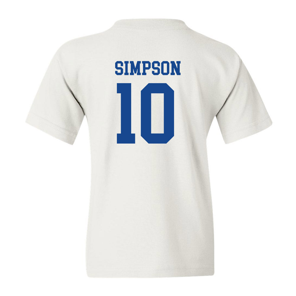 Boise State - NCAA Football : Andrew Simpson - Classic Fashion Shersey Youth T-Shirt