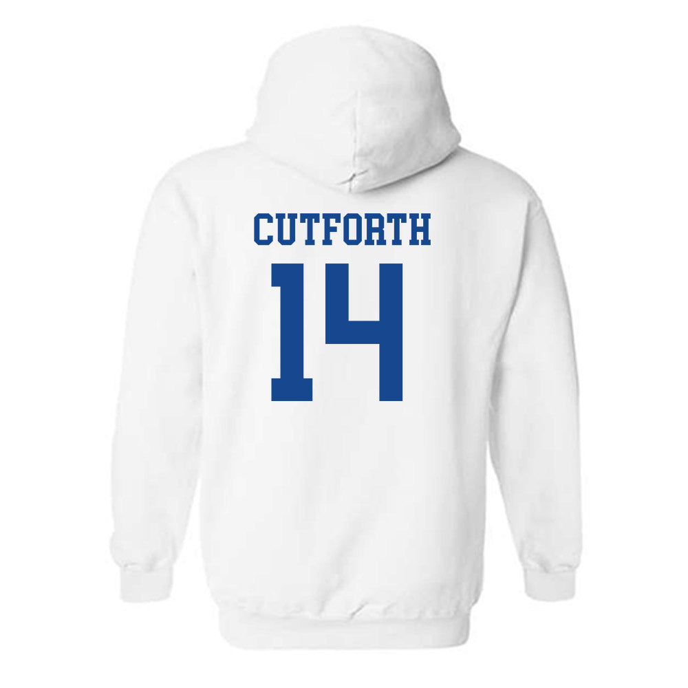 Boise State - NCAA Football : Max Cutforth - Classic Fashion Shersey Hooded Sweatshirt-1