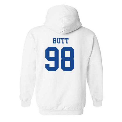 Boise State - NCAA Softball : Makenzie Butt - Classic Fashion Shersey Hooded Sweatshirt-1