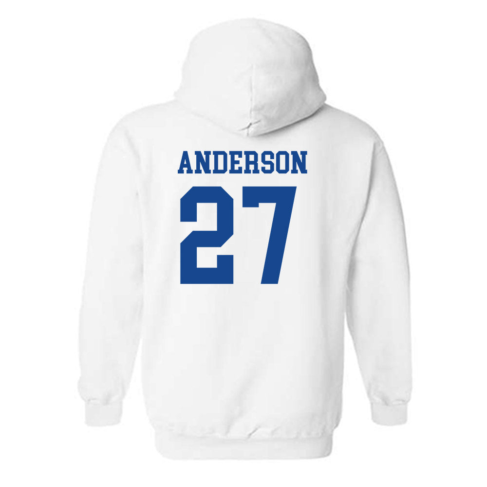 Boise State - NCAA Women's Soccer : Oakley Anderson - Classic Fashion Shersey Hooded Sweatshirt-1