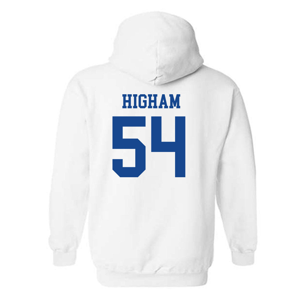 Boise State - NCAA Football : Hunter Higham - Classic Fashion Shersey Hooded Sweatshirt-1
