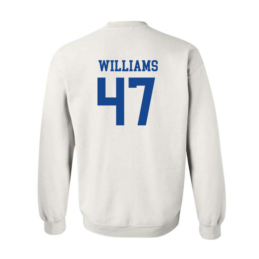 Boise State - NCAA Football : Jacob Williams - Classic Fashion Shersey Crewneck Sweatshirt-1