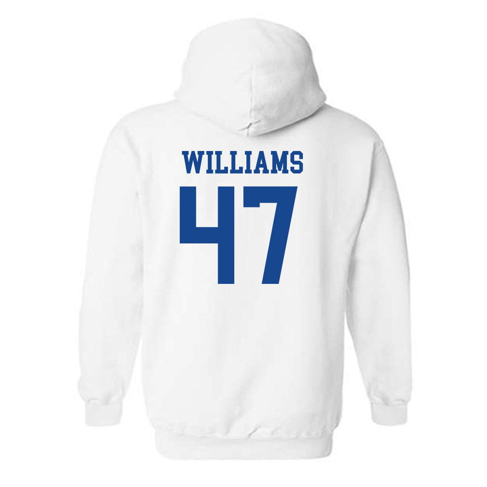 Boise State - NCAA Football : Jacob Williams - Classic Fashion Shersey Hooded Sweatshirt-1