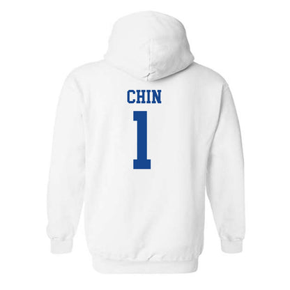 Boise State - NCAA Men's Tennis : John Chin - Classic Fashion Shersey Hooded Sweatshirt-1