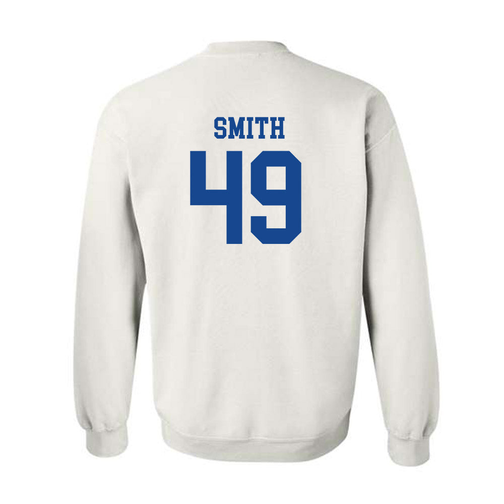 Boise State - NCAA Football : Ty Smith - Classic Fashion Shersey Crewneck Sweatshirt-1