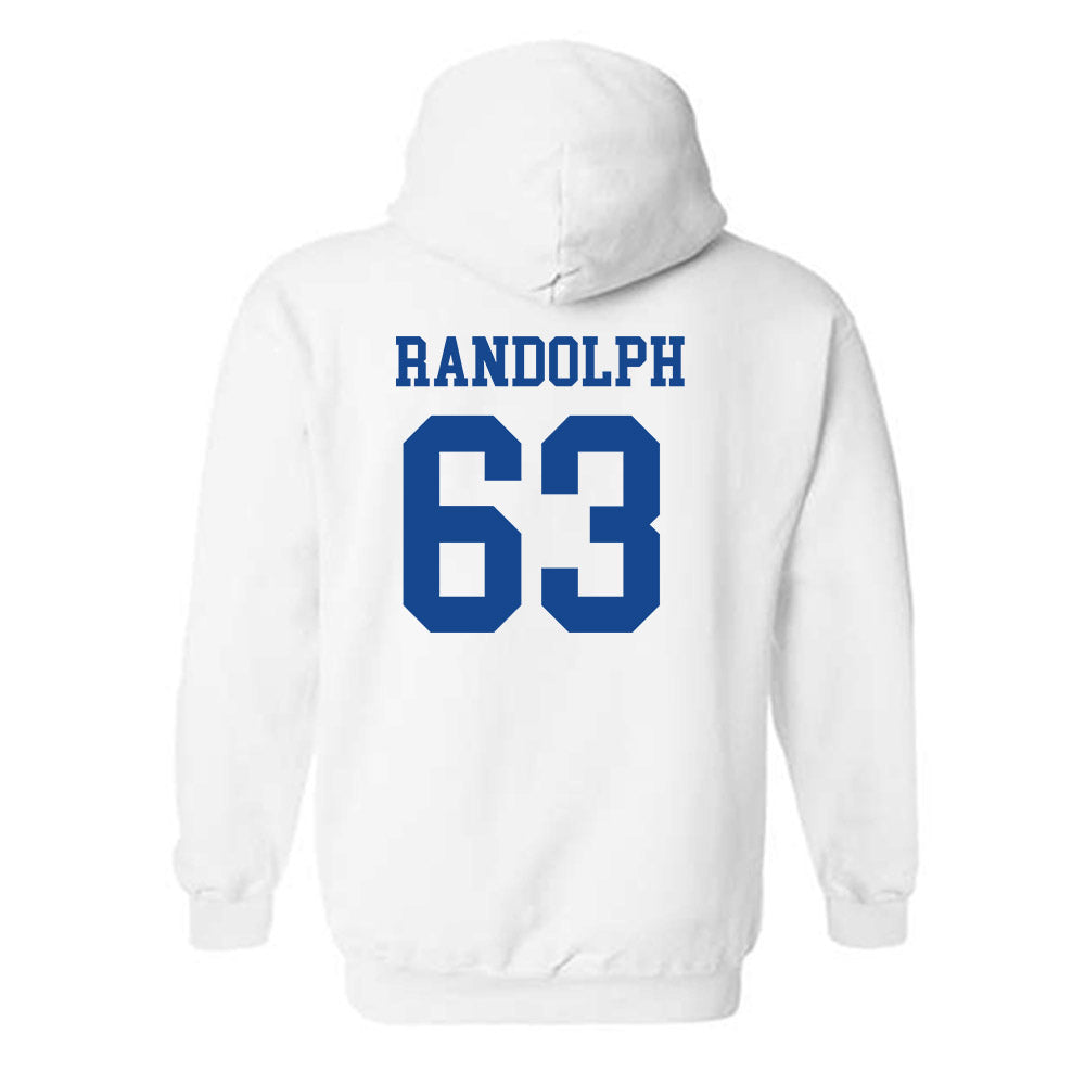 Boise State - NCAA Football : Mason Randolph - Classic Fashion Shersey Hooded Sweatshirt-1