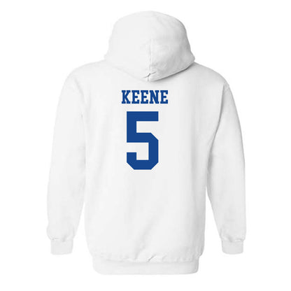 Boise State - NCAA Men's Basketball : Rj Keene - Classic Fashion Shersey Hooded Sweatshirt-1