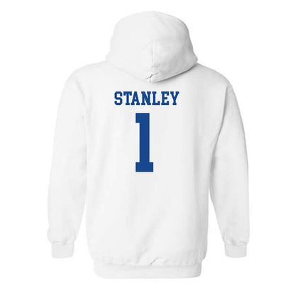 Boise State - NCAA Men's Basketball : O'Mar Stanley - Classic Fashion Shersey Hooded Sweatshirt-1