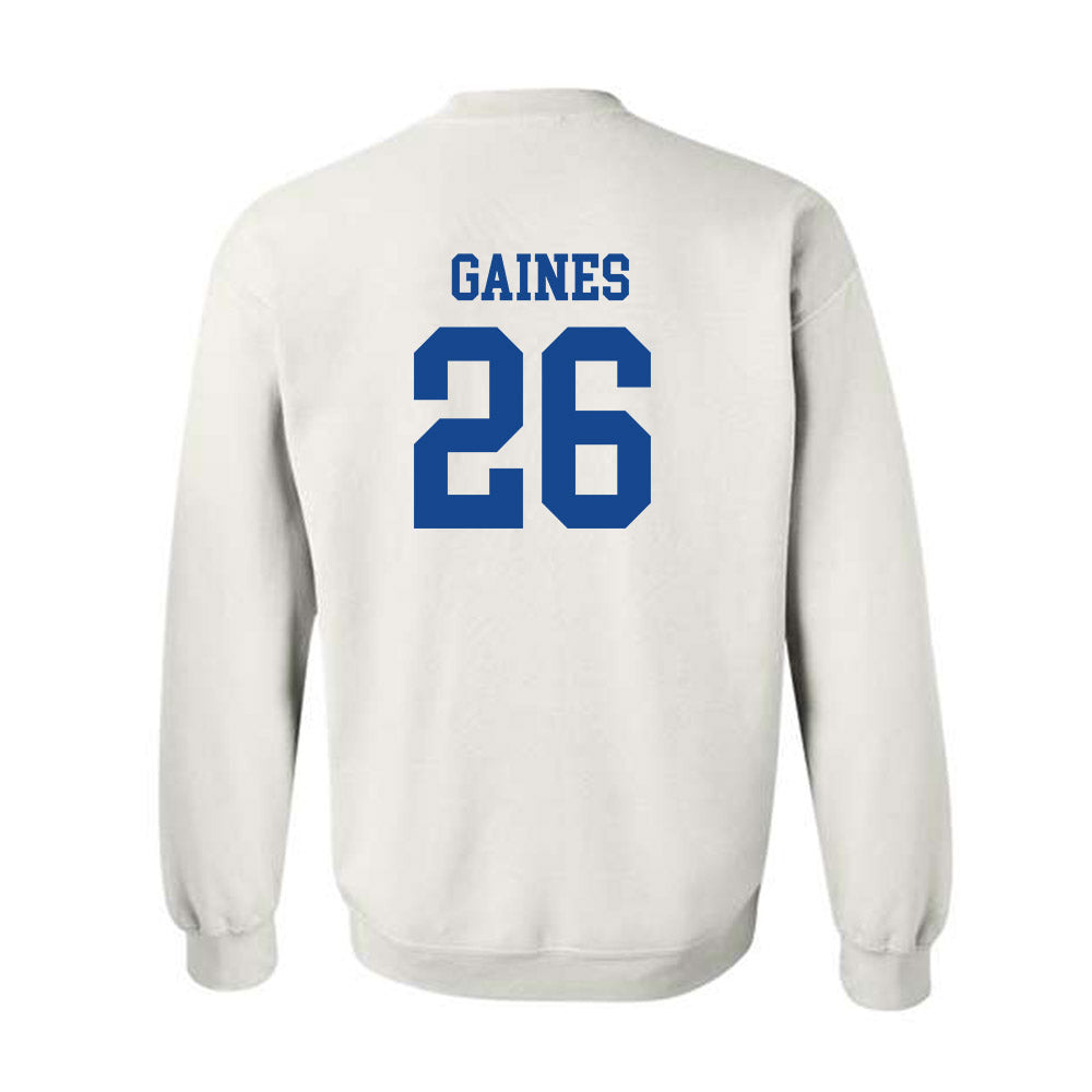 Boise State - NCAA Football : Sire Gaines - Classic Fashion Shersey Crewneck Sweatshirt-1