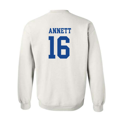 Boise State - NCAA Football : Kaleb Annett - Classic Fashion Shersey Crewneck Sweatshirt-1