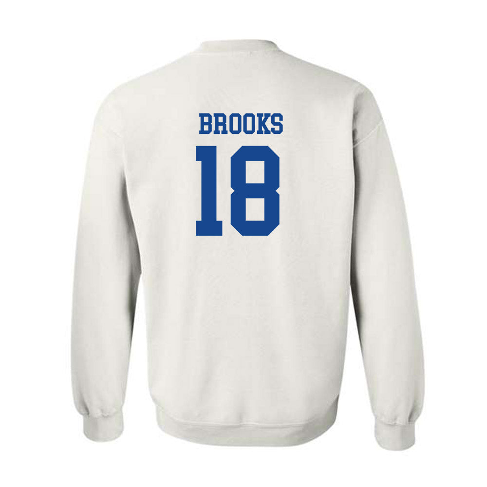 Boise State - NCAA Football : Sam Brooks - Classic Fashion Shersey Crewneck Sweatshirt-1