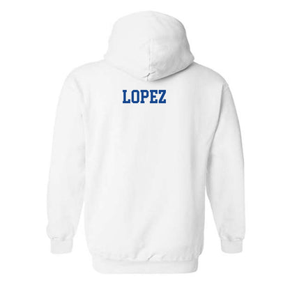 Boise State - NCAA Women's Gymnastics : Emily Lopez - Classic Fashion Shersey Hooded Sweatshirt-1