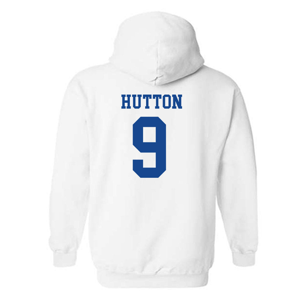 Boise State - NCAA Women's Basketball : Libby Hutton - Classic Fashion Shersey Hooded Sweatshirt-1