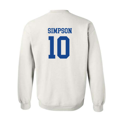 Boise State - NCAA Football : Andrew Simpson - Classic Fashion Shersey Crewneck Sweatshirt-1