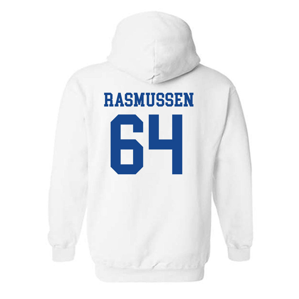 Boise State - NCAA Football : Carson Rasmussen - Classic Fashion Shersey Hooded Sweatshirt-1