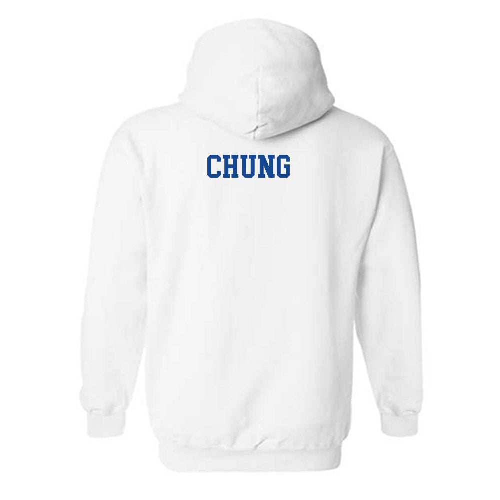 Boise State - NCAA Women's Golf : Leia Chung - Classic Fashion Shersey Hooded Sweatshirt-1