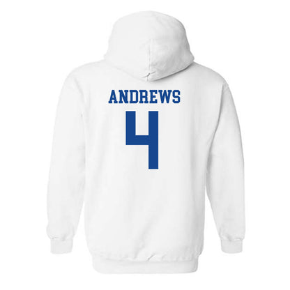 Boise State - NCAA Men's Basketball : Dylan Andrews - Classic Fashion Shersey Hooded Sweatshirt-1
