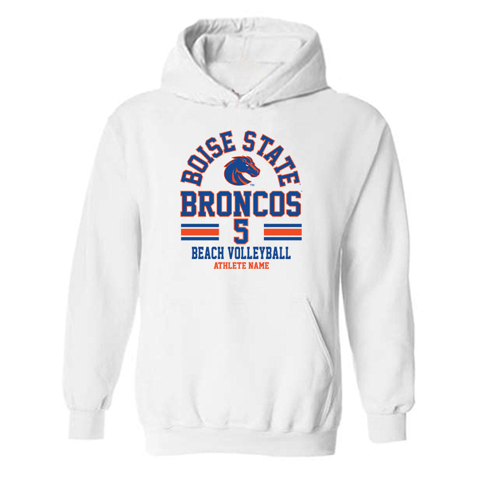 Boise State - NCAA Beach Volleyball : Sharli O'Neil - Classic Fashion Shersey Hooded Sweatshirt-0