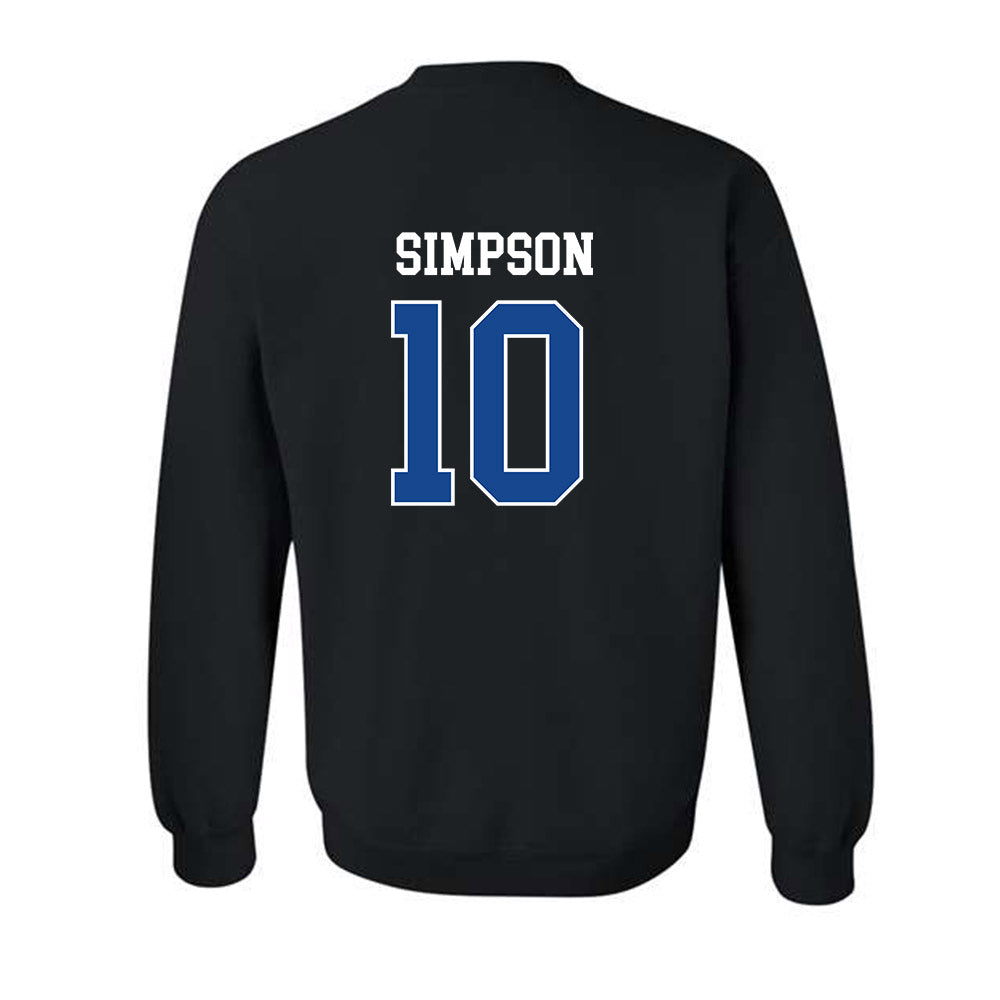 Boise State - NCAA Football : Andrew Simpson - Classic Fashion Shersey Crewneck Sweatshirt