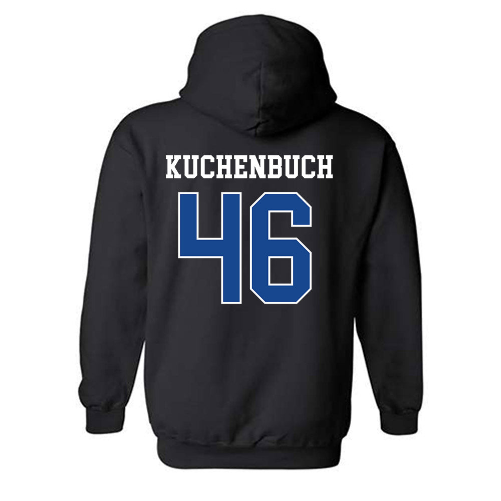 Boise State - NCAA Football : Carter Kuchenbuch - Classic Fashion Shersey Hooded Sweatshirt-1