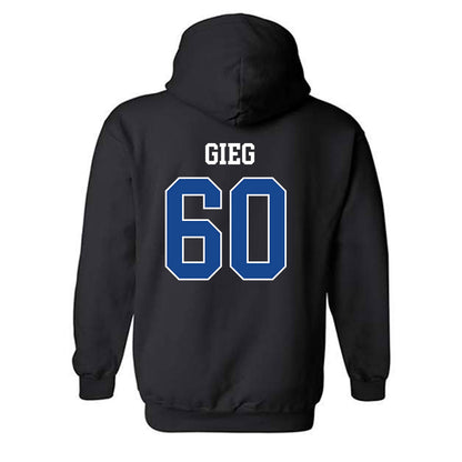 Boise State - NCAA Football : Spencer Gieg - Classic Fashion Shersey Hooded Sweatshirt