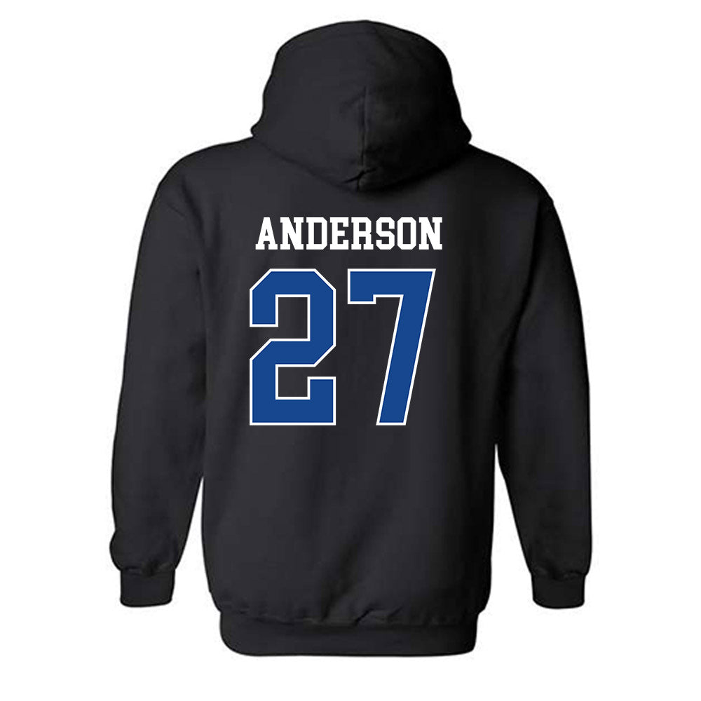 Boise State - NCAA Women's Soccer : Oakley Anderson - Classic Fashion Shersey Hooded Sweatshirt