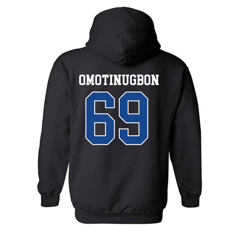 Boise State - NCAA Football : Eyitayo Omotinugbon - Classic Fashion Shersey Hooded Sweatshirt