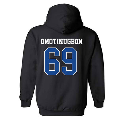 Boise State - NCAA Football : Eyitayo Omotinugbon - Classic Fashion Shersey Hooded Sweatshirt